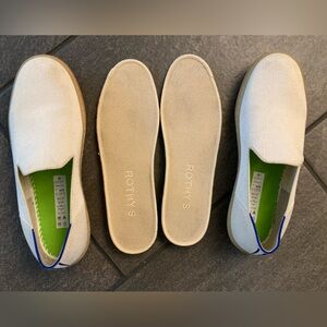 Rothy’s Vanilla Bean sneakers